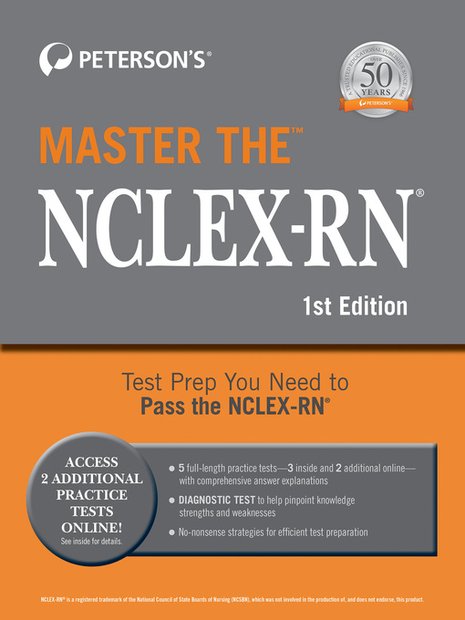 Title details for Master the NCLEX-RN Exam by Peterson's - Available